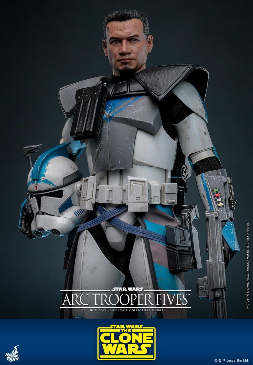 HOT TOYS SW ARC TROOPER FIVES TCW TMS 132 AF