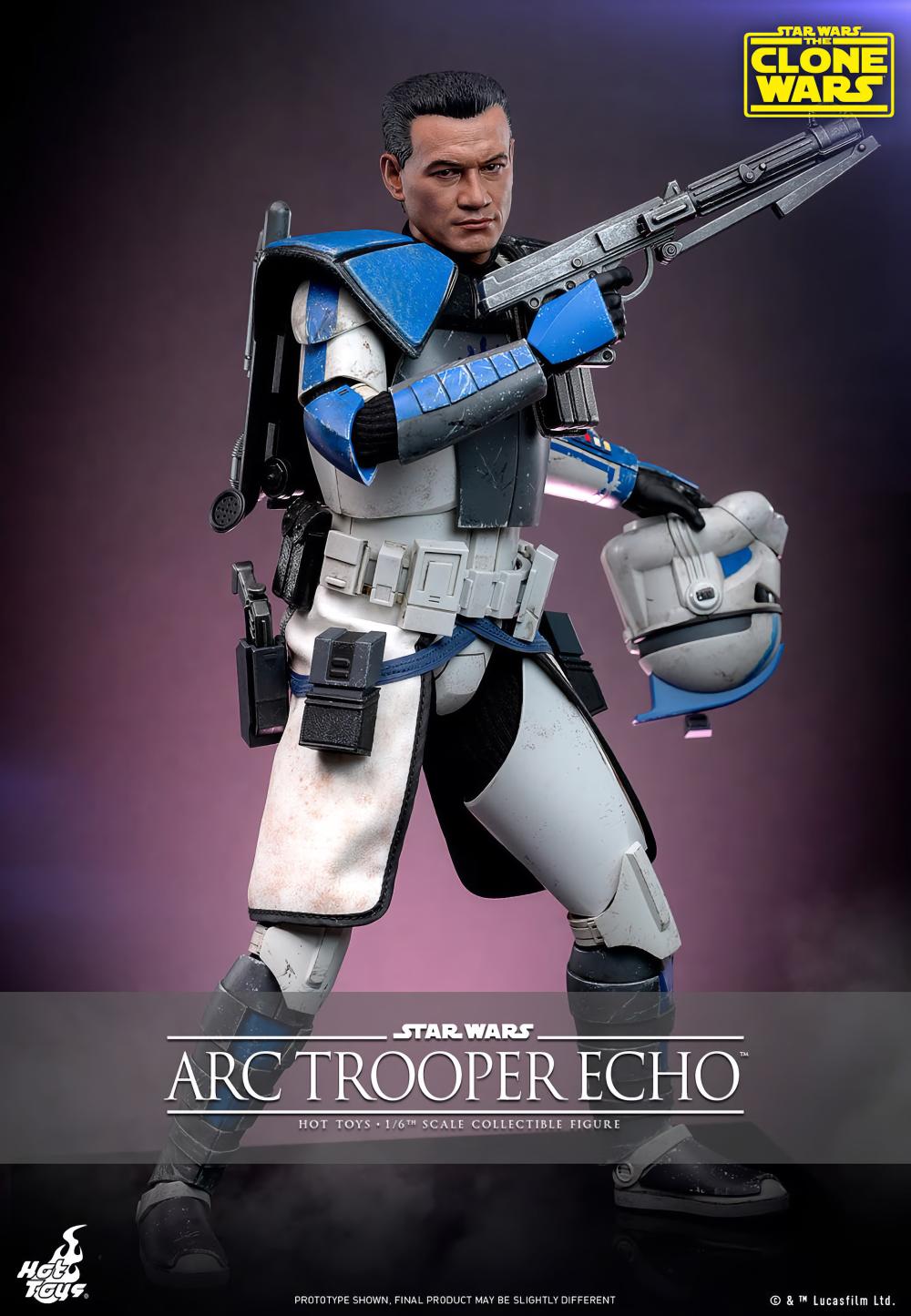 HOT TOYS SW ARC TROOPER ECHO TCW TMS 133 AF
