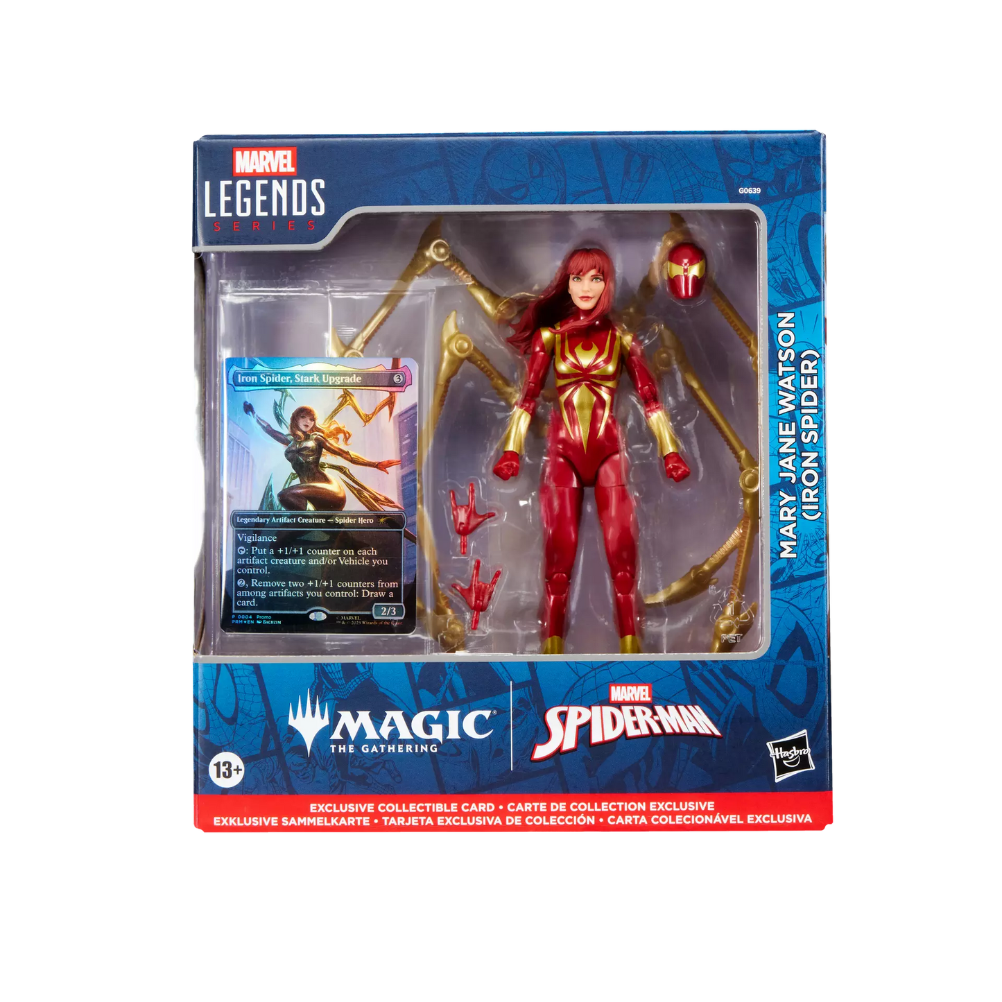 MARVEL LEGENDS MTG MARY JANE WATSON IRON SPIDER AF