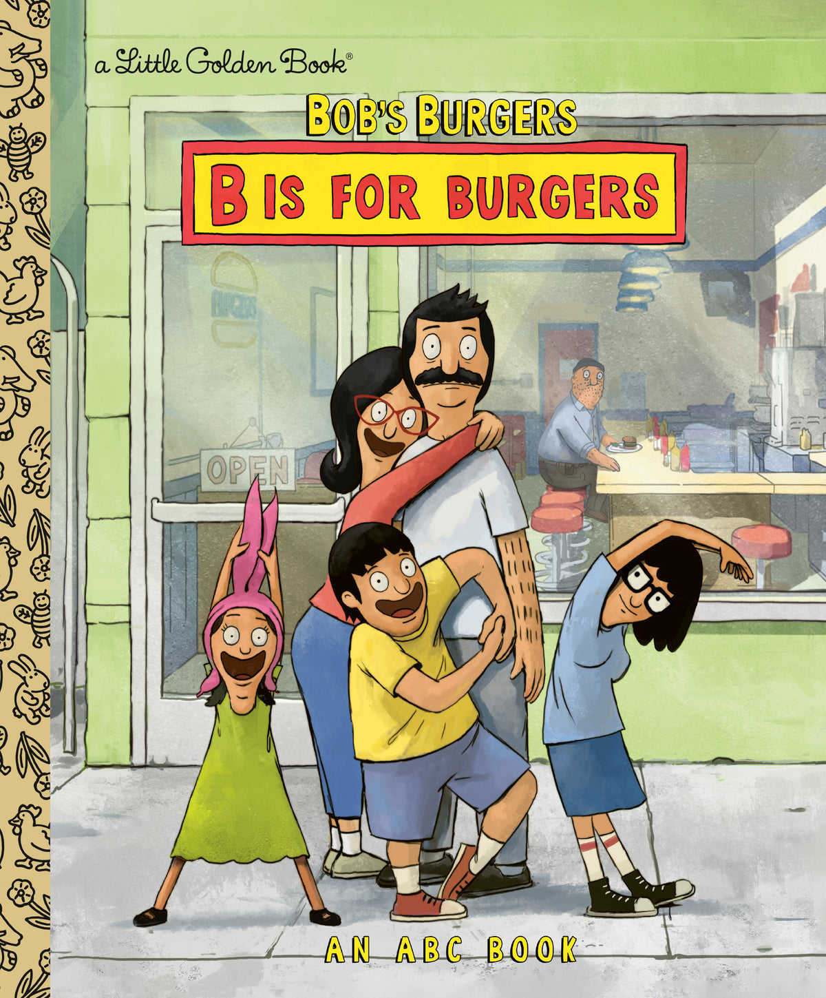 BOBS BURGERS B IS FOR BURGERS AN ABC LITTLE GOLDEN BOOK HC