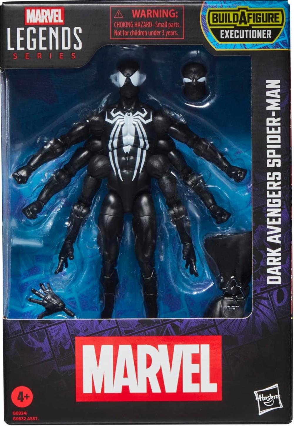 MARVEL LEGENDS NEW SPIDER MAN DARK AVENGERS AF - EXECUTIONER BAF