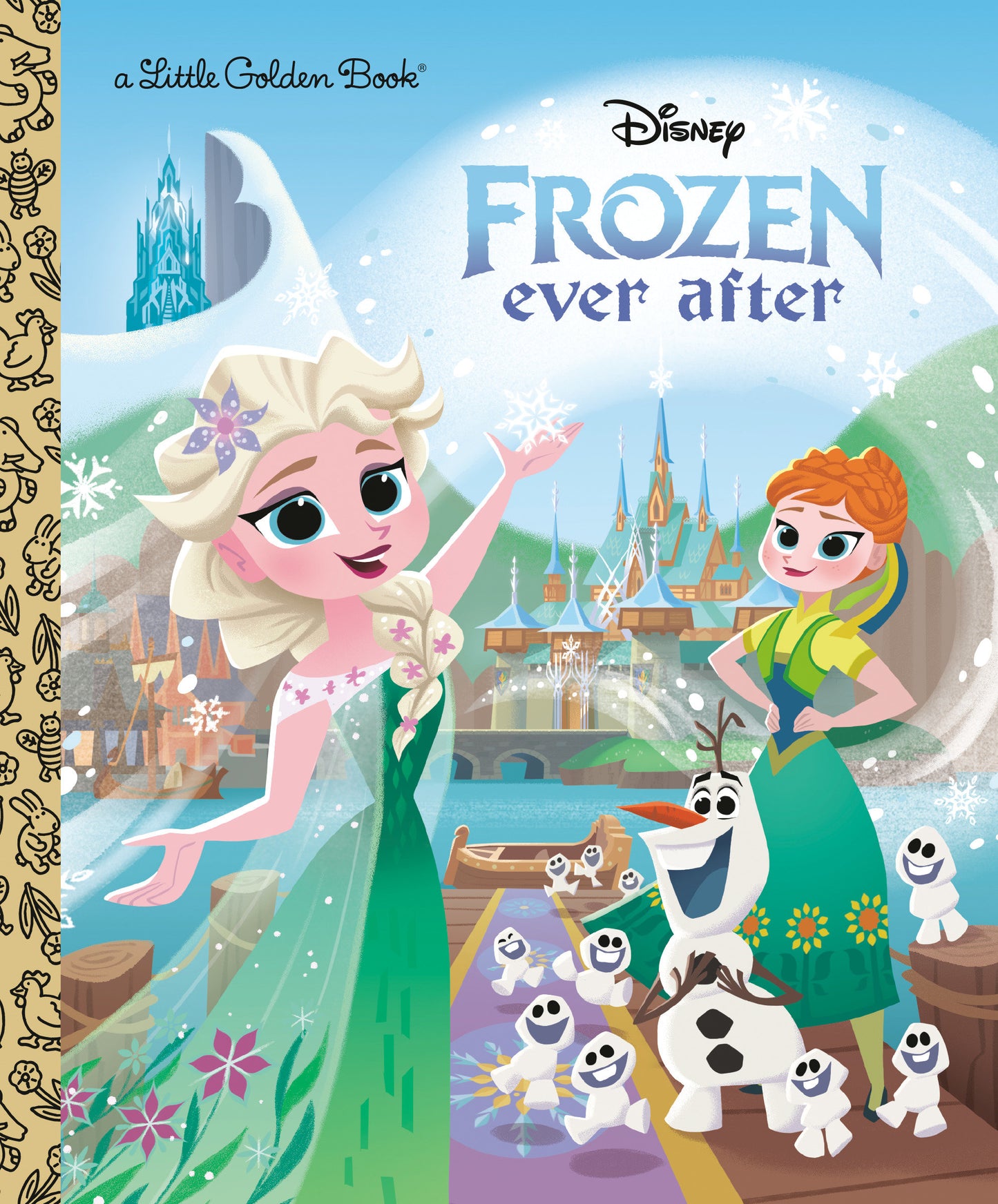 DISNEY FROZEN EVER AFTER HC LITTLE GOLDEN BOOK