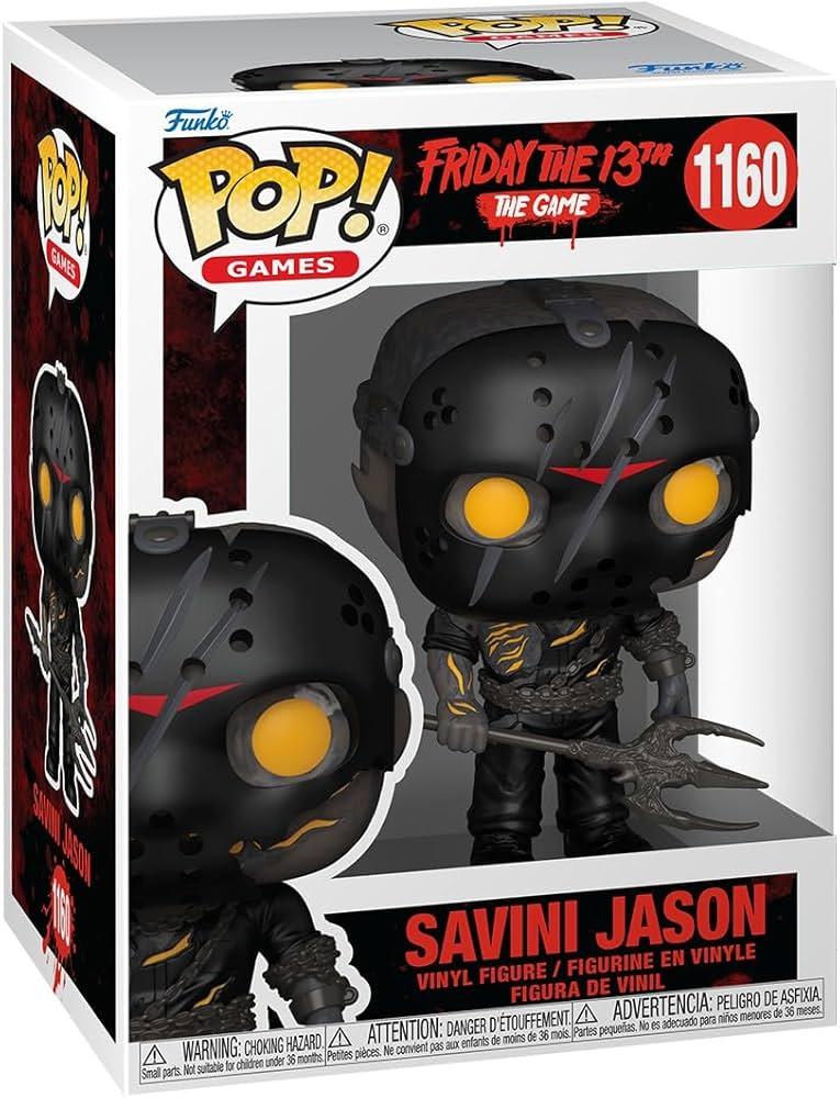 POP GAMES FRIDAY THE 13TH SAVINI JASON VIN FIG