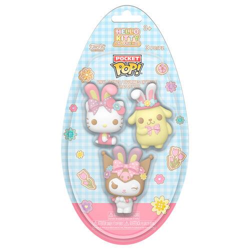 POCKET POP SANRIO HELLO KITTY AND FRIENDS EASTER 3 PACK