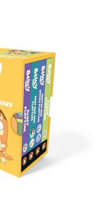 BLUEY PLAYTIME LITTLE LIBRARY 4-BOOK BOX SET