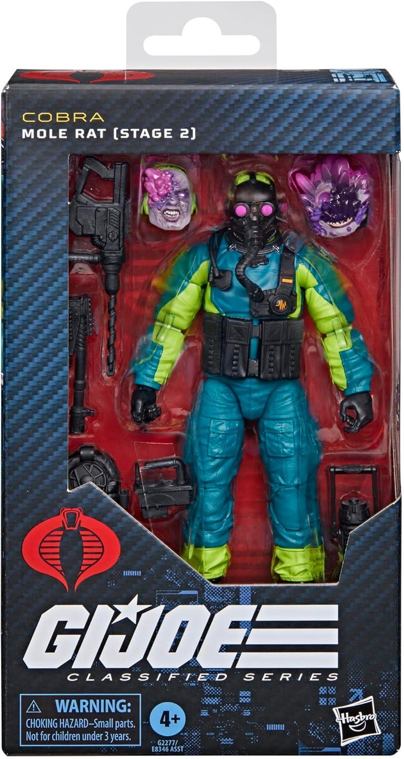 GI JOE CLASSIFIED MOLE RAT STAGE 2 6IN AF