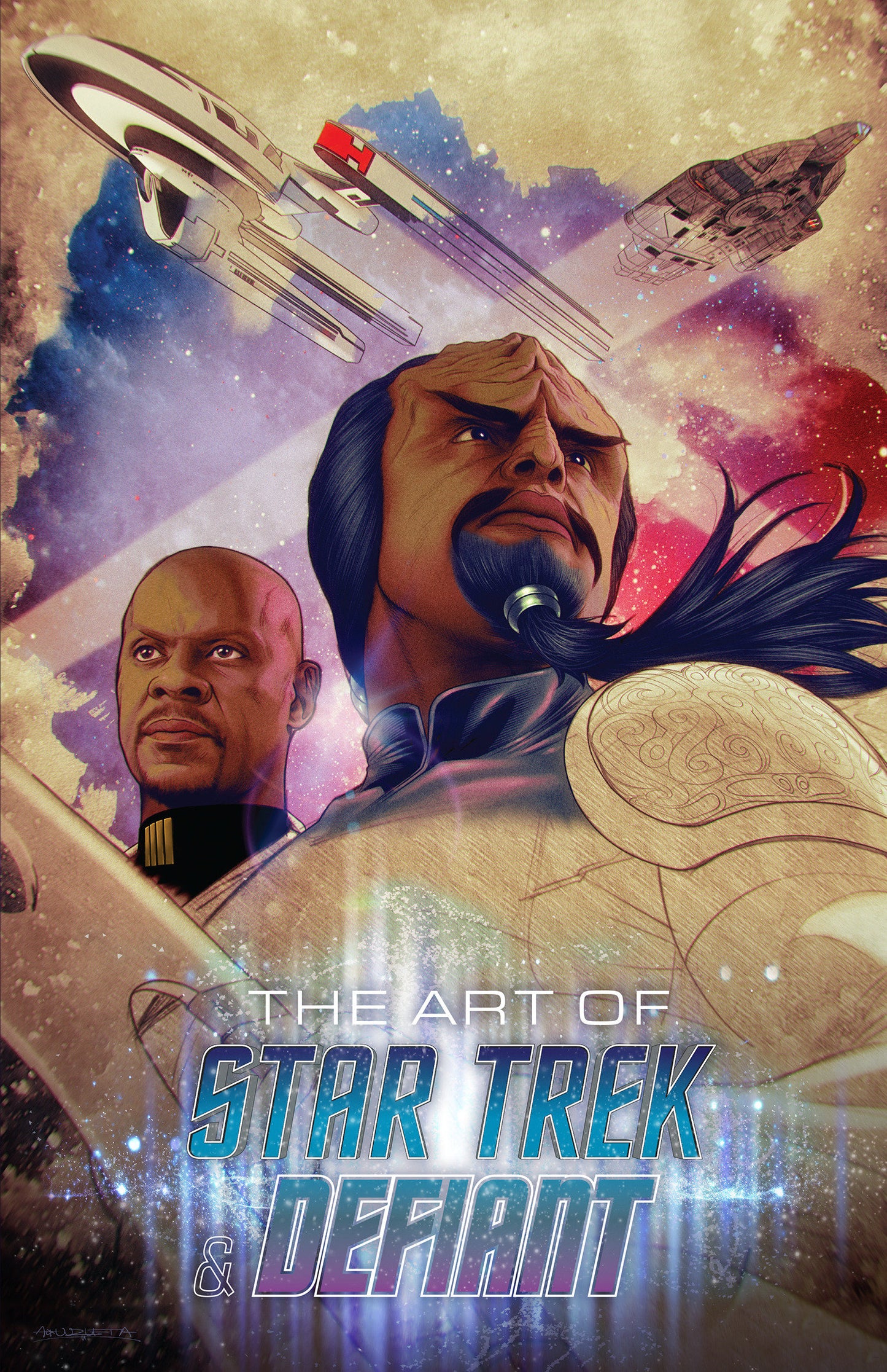 THE ART OF STAR TREK AND DEFIANT HC