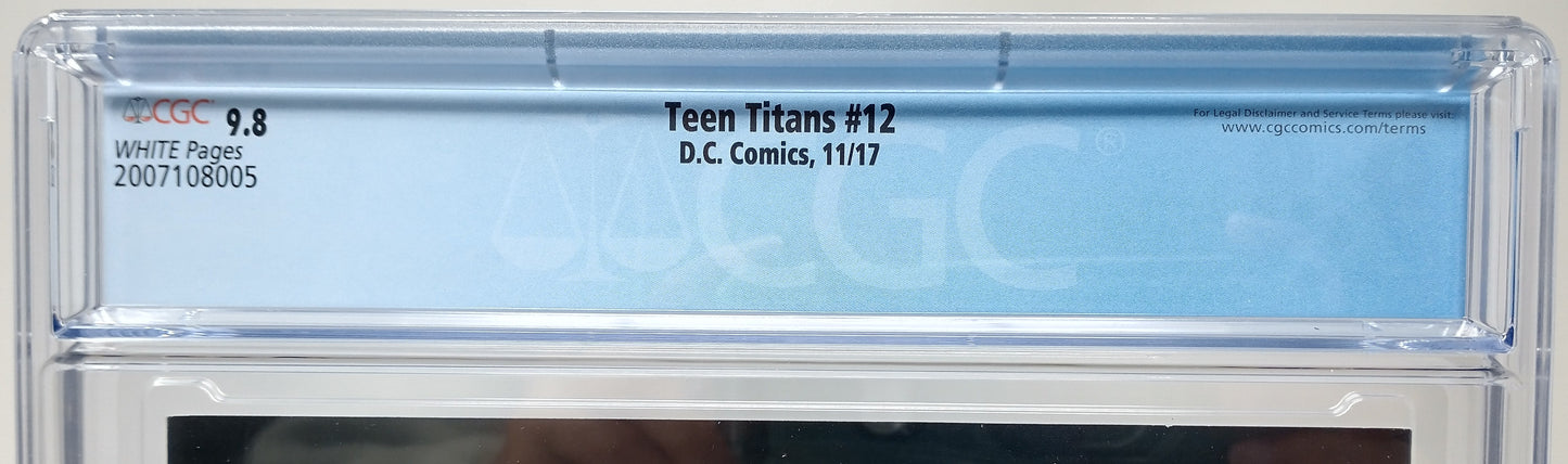 TEEN TITANS #12 - MARVEL 2017 - CGC 9.8 - 1ST BATMAN WHO LAUGHS