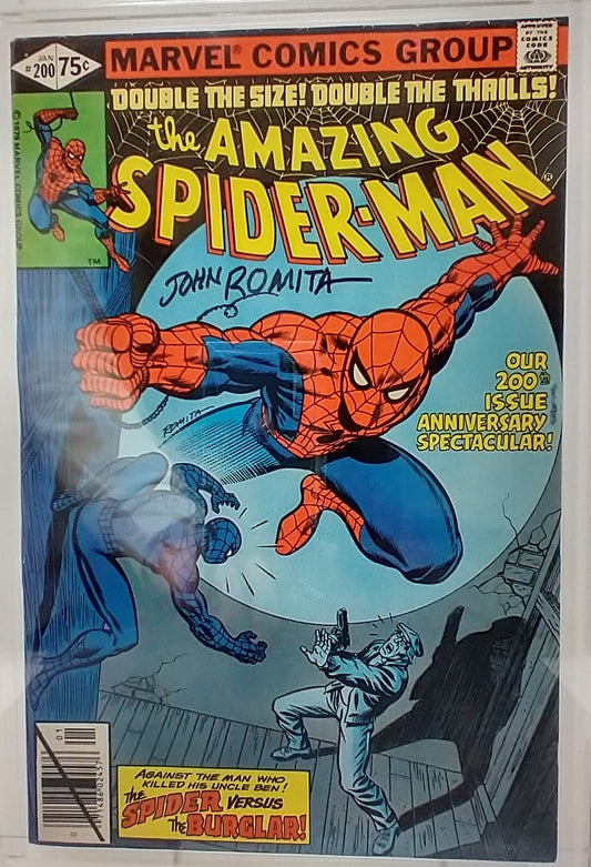 AMAZING SPIDER-MAN #200 - MARVEL 1980 - CGC 9.6 - SIGNED JOHN ROMITA SR.