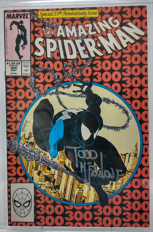 AMAZING SPIDER-MAN #300 - MARVEL 1988 - CGC 9.4 - 1ST VENOM APPEARANCE SIGNED
