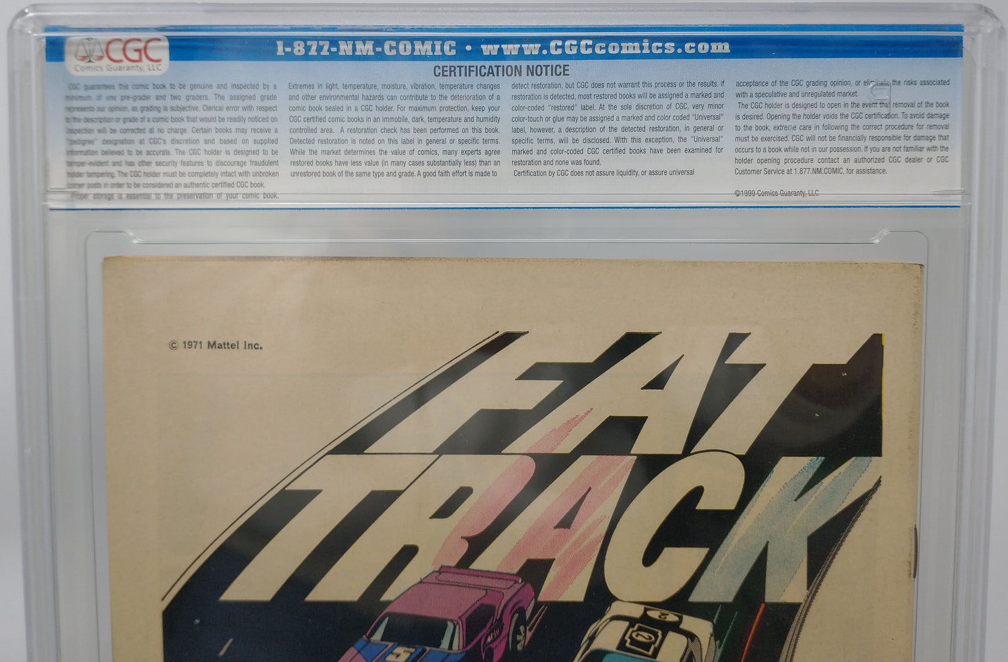 TOMB OF DRACULA #1 - MARVEL 1972 - CGC 9.2 - 1ST DRACULA APPEARANCE