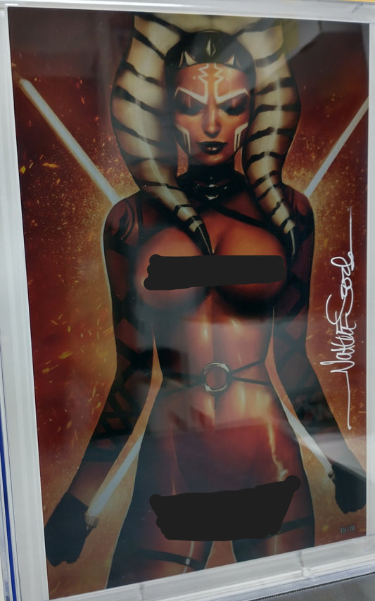 ZIRTY GIRLZ #1 - Z COMICZ 2020 - CGC 9.8 - AHSOKA METAL NUDE CVR NATHAN SZERDY