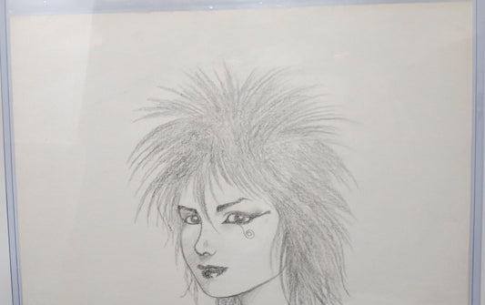 DC DEATH ORIGINAL ART SKETCH BY COLLEEN DORAN
