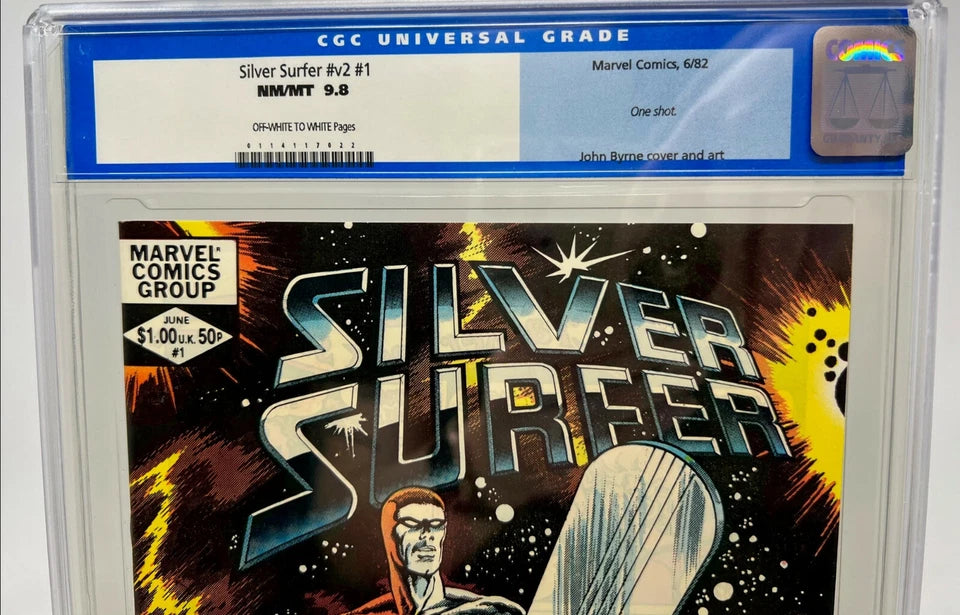 SILVER SURFER #1 - MARVEL 1982 - CGC 9.8 NM/MT - ONE SHOT