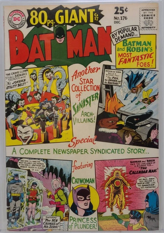 BATMAN #176 - DC 1965 - CGC 9.4 - ALFRED PENNYWORTH COLLECTION