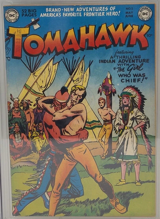 TOMAHAWK #5 - DC 1951 - CGC 8.0