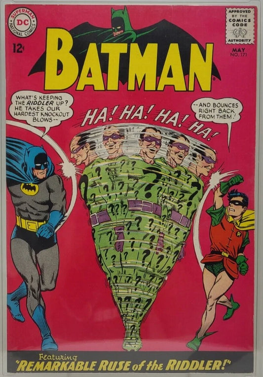 BATMAN #171 - DC 1965 - CGC 8.0 - 1ST SILVER AGE RIDDLER