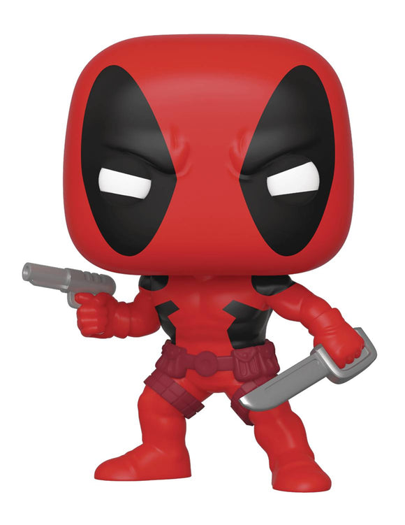 POP MARVEL DEADPOOL (80TH FIRST APPEARANCE) VIN FIGURE  - Toys and Models