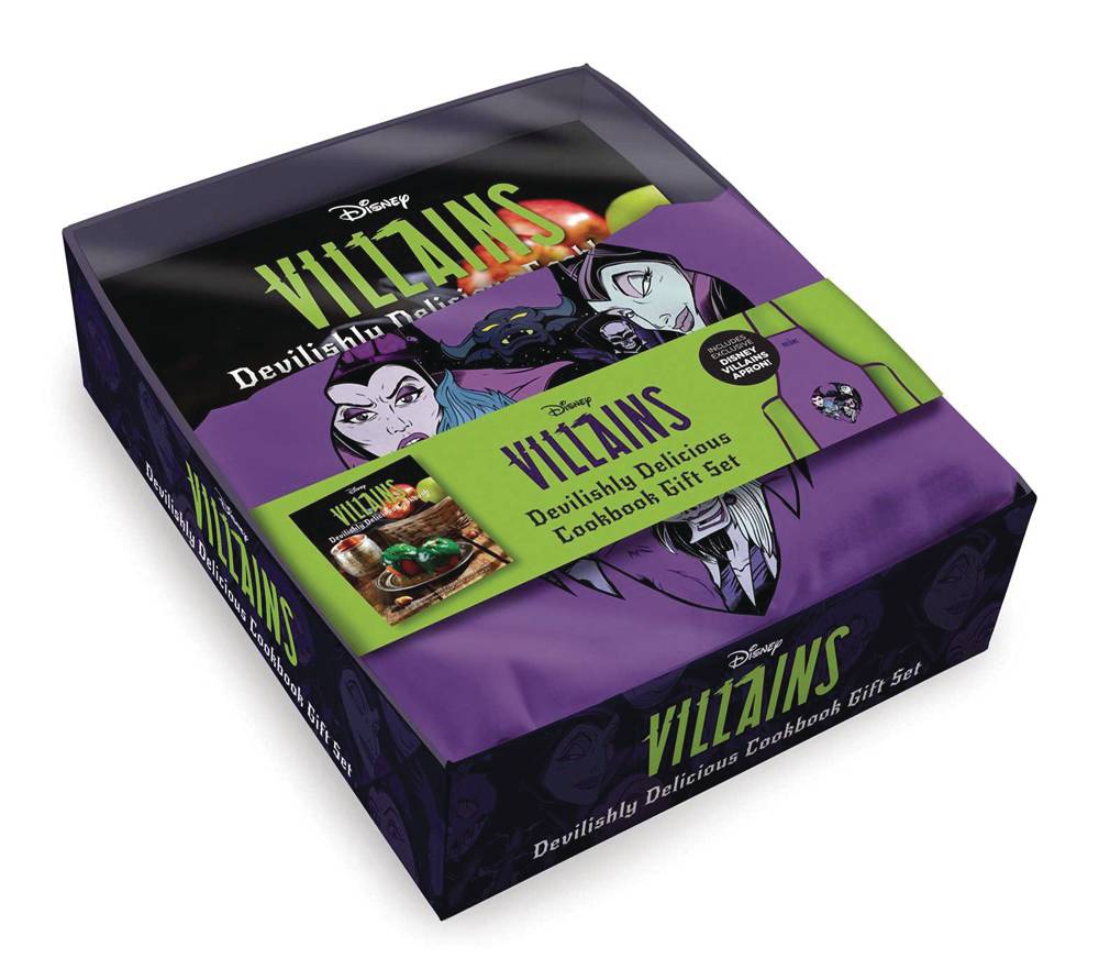 Disney Villains: Devilishly Delicious Cookbook Gift Set [Book]