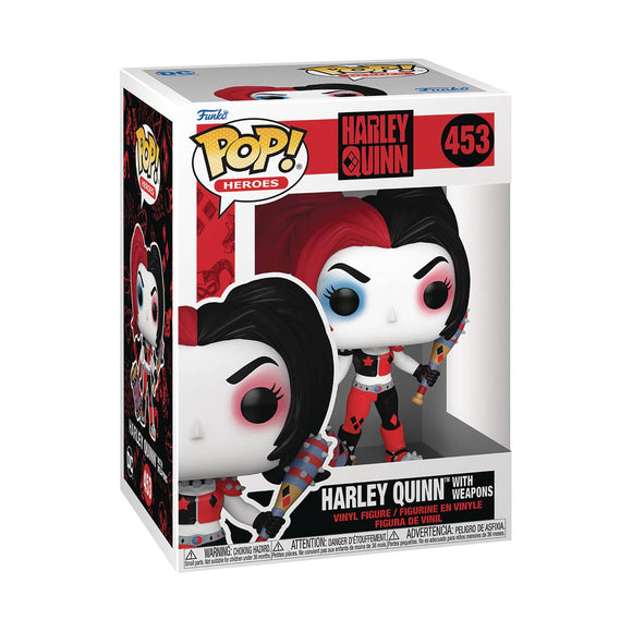 Pop Dc Harley Quinn W/ Weapons Vin Fig 