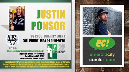 JUSTIN PONSOR MEMORIAL CHARITY EVENT!