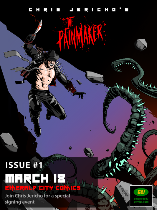 PREORDER THE PAINMAKER TO MEET CHRIS JERICHO AT EC!