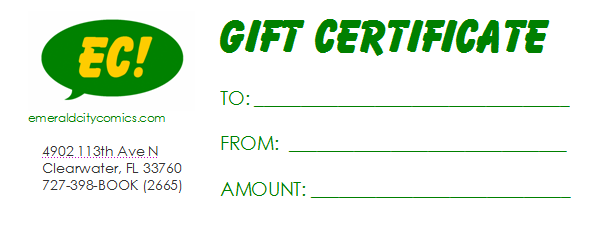 Gift Certificates!