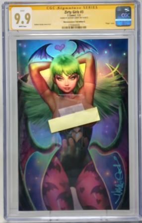 ZIRTY GIRLZ #3 - Z COMICZ 2023 - CGC 9.9 - MOREEEEE! FOIL NATHAN SZERDY