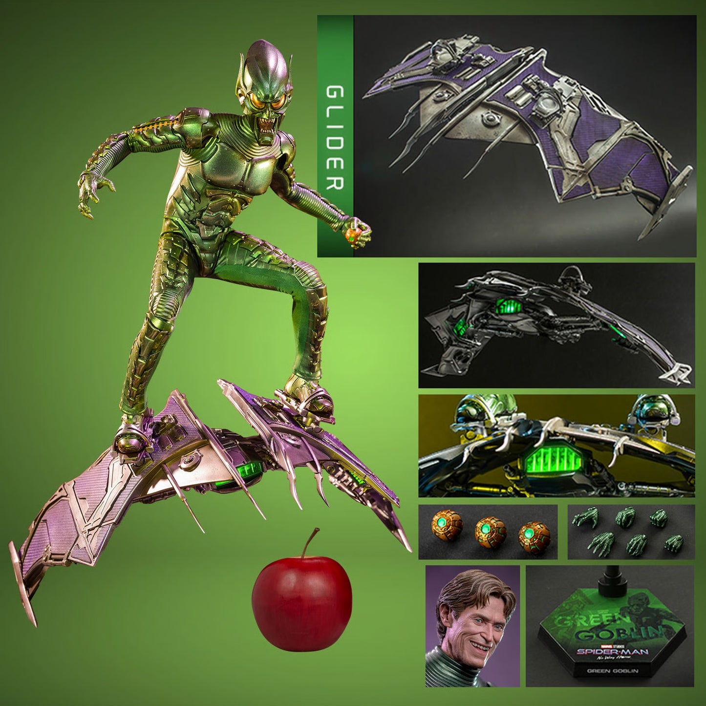 HOT TOYS GREEN GOBLIN DX NWH AF MMS 631