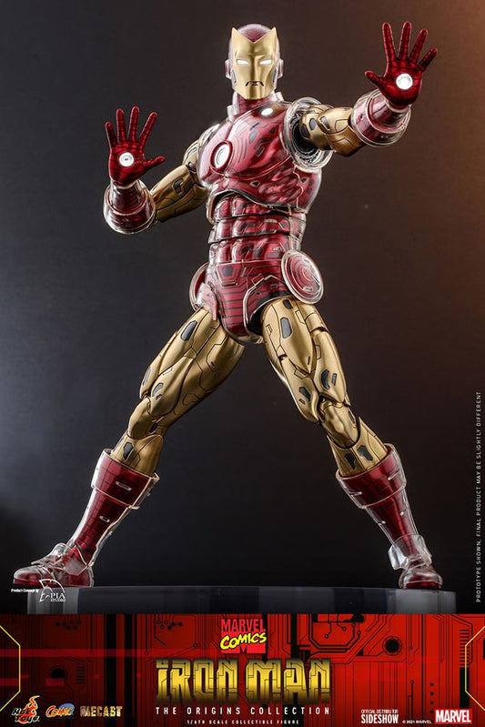 HOT TOYS IRON MAN ORIGINS COLLECTION AF CMS 07-D37
