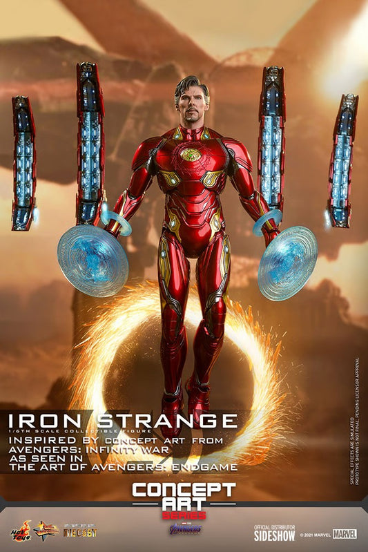 HOT TOYS IRON STRANGE ENDGAME DIECAST MMS 606 AF