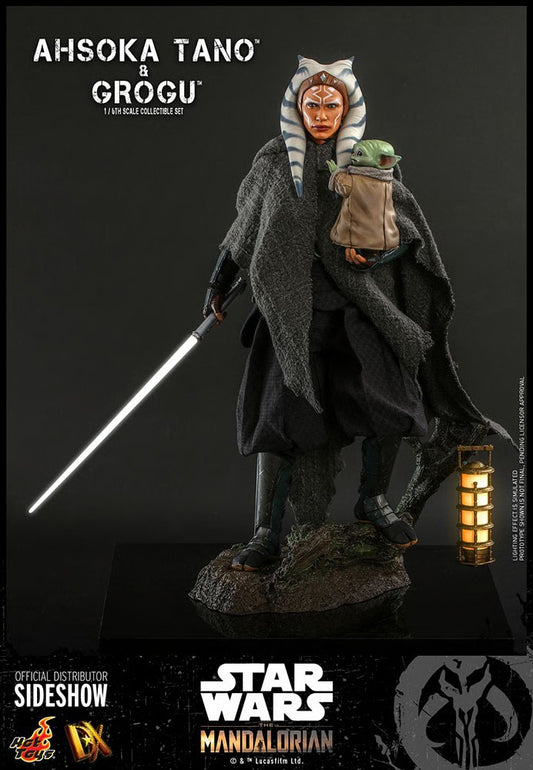 HOT TOYS SW AHSOKA TANO AND GROGU MND DX 21 AF