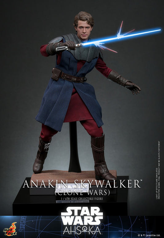 HOT TOYS SW ANAKIN SKYWALKER AHSOKA TMS 129 AF