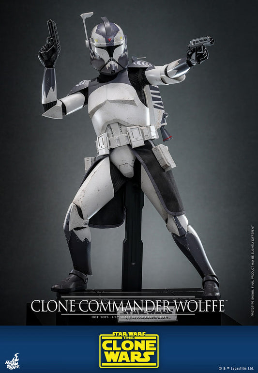 HOT TOYS SW CLONE COMMANDER WOLFFE TMS 141 AF