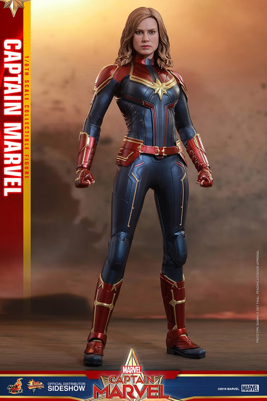 HOT TOYS CAPTAIN MARVEL DELUXE MMS 522 AF