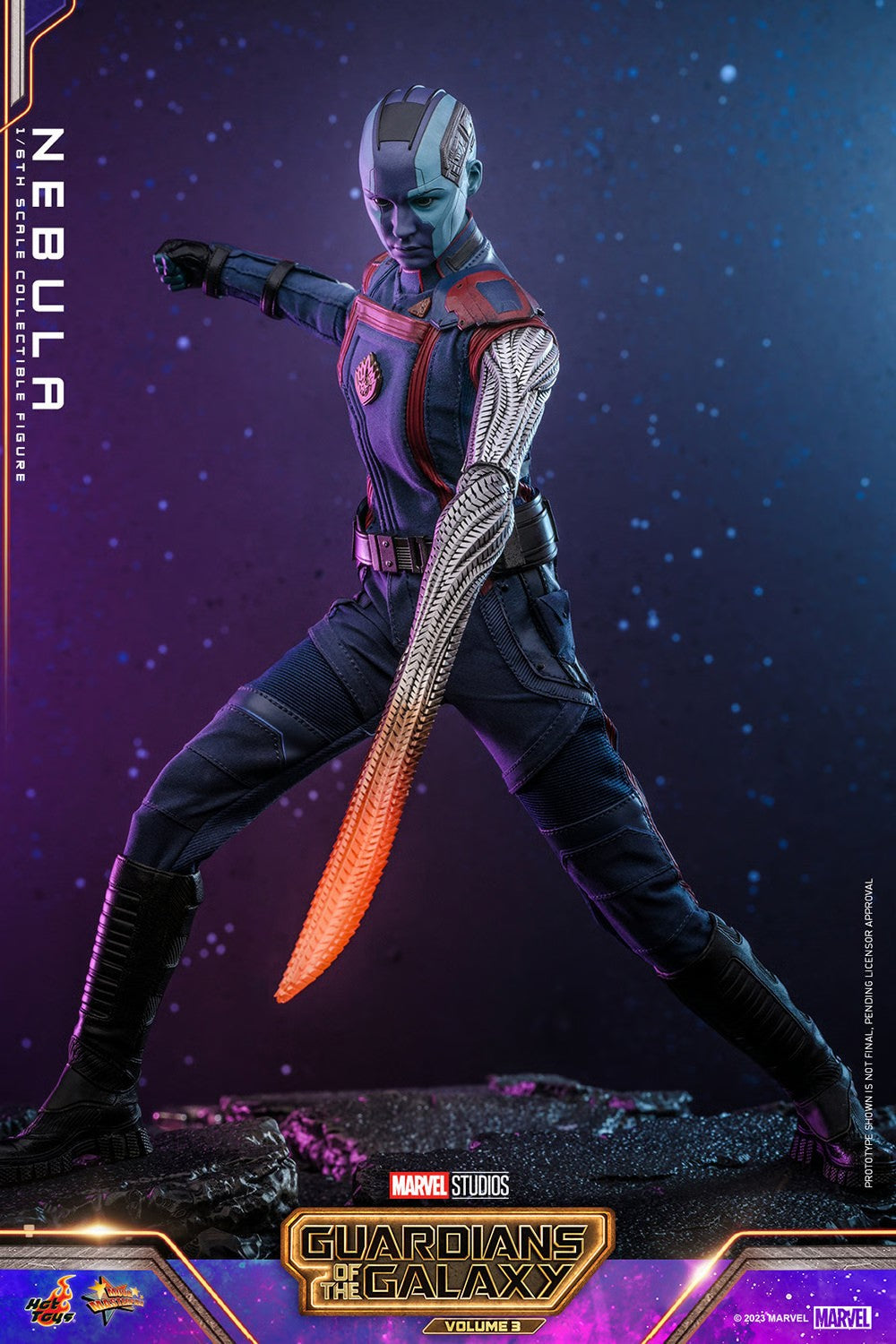 HOT TOYS NEBULA GOTG3 AF MMS 714