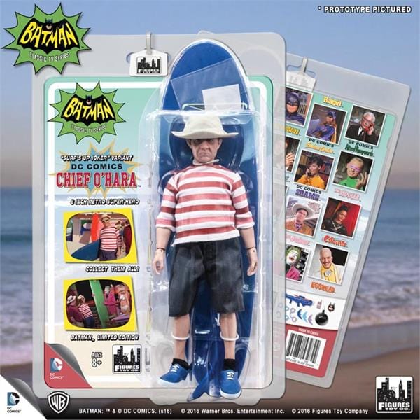 BATMAN 66 RETRO CHIEF O’HARA SURFS UP 8IN AF