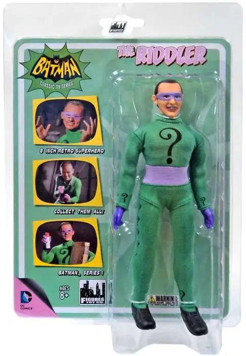 BATMAN 66 RETRO RIDDLER S1 8IN AF