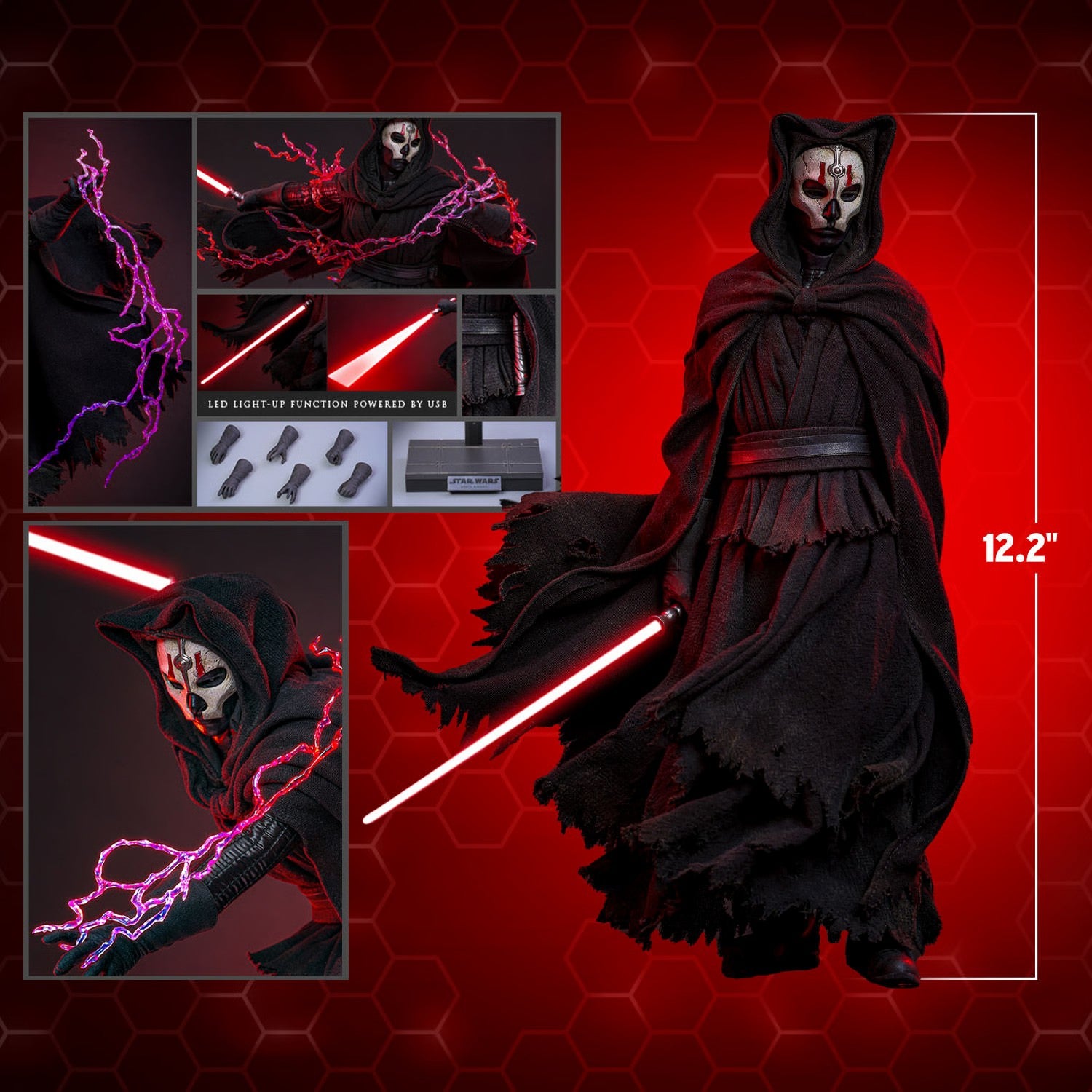HOT TOYS SW DARTH NIHILUS VGM 72 AF