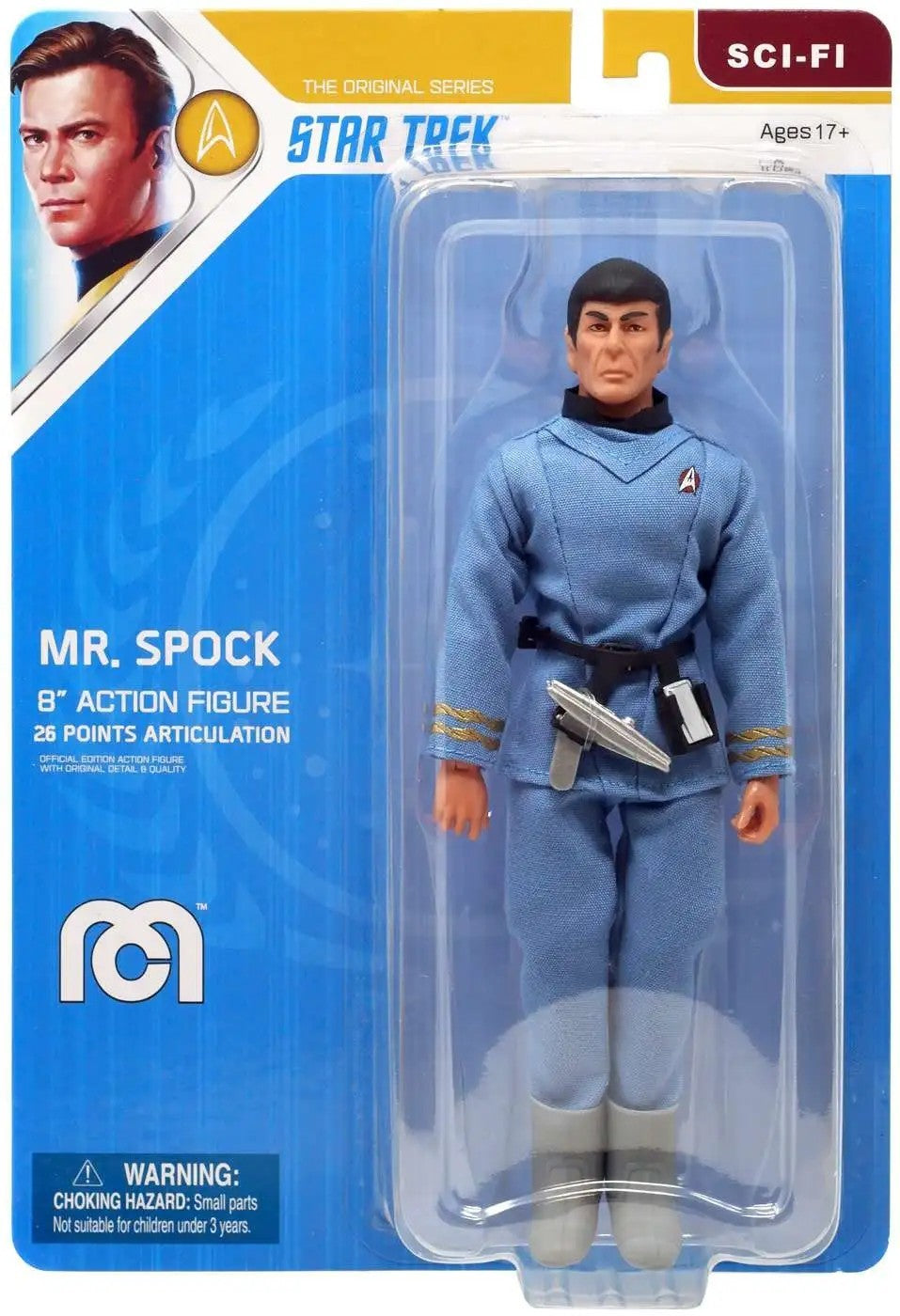 MEGO STAR TREK THE ORIGINAL SERIES MR SPOCK AF
