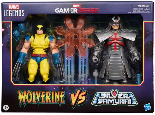 MARVEL LEGENDS NEW 2 PACK WOLVERINE VS SILVER SAMURAI GAMERVERSE AF