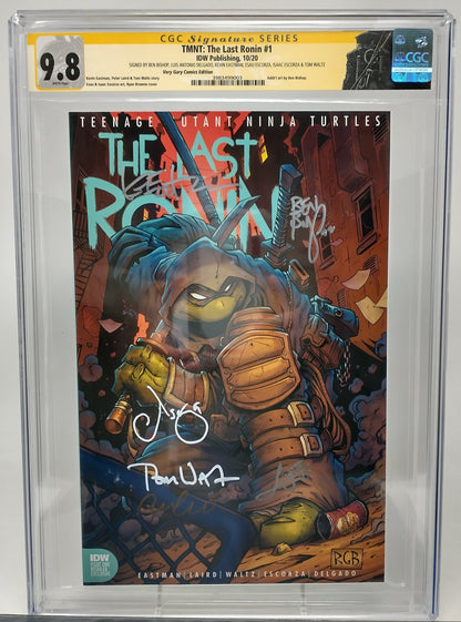 TMNT: THE LAST RONIN #1 - IDW 2020 - CGC 9.8 - SIGNED BY CREATIVE TEAM