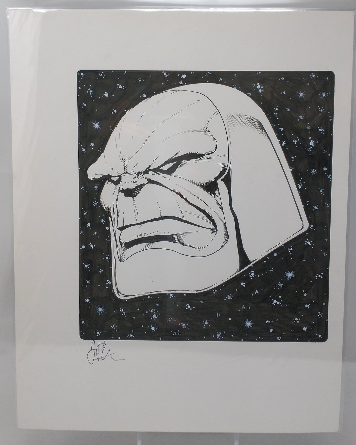 DARKSEID ORIGINAL ARTWORK BY JIM STARLIN