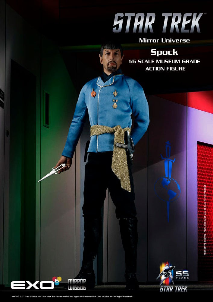 STAR TREK ORIGINAL SERIES MIRROR SPOCK 1/6 SCALE AF
