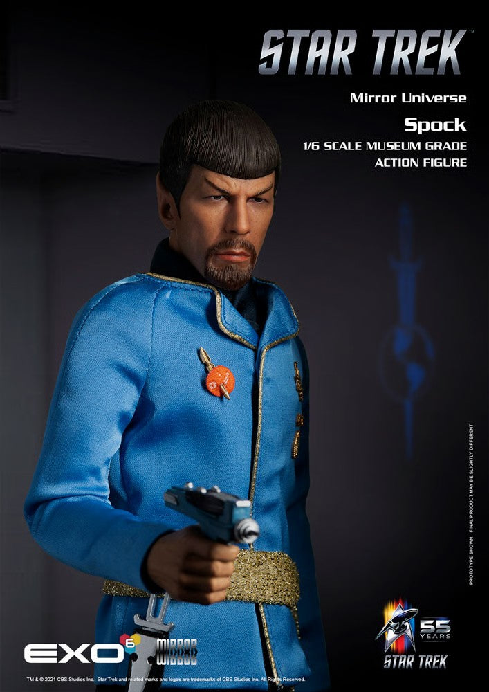 STAR TREK ORIGINAL SERIES MIRROR SPOCK 1/6 SCALE AF