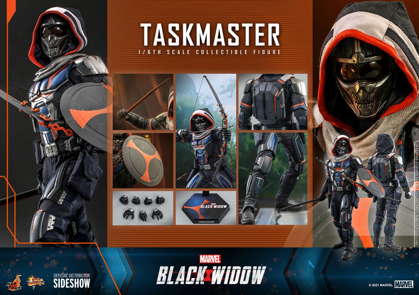 HOT TOYS TASK MASTER BW MMS 602 AF
