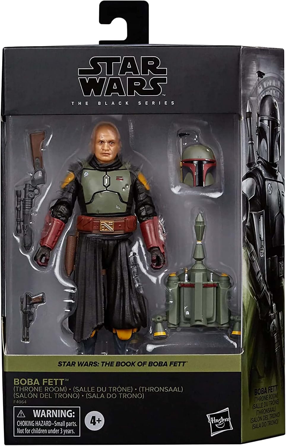 STAR WARS BLACK SERIES SW 6 INCH DLX BOBA FETT BOBF AF
