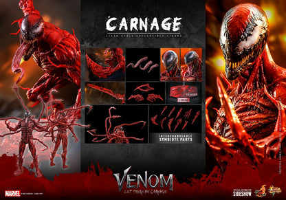 HOT TOYS CARNAGE VENOM: LET THERE BE CARNAGE MMS 619 AF