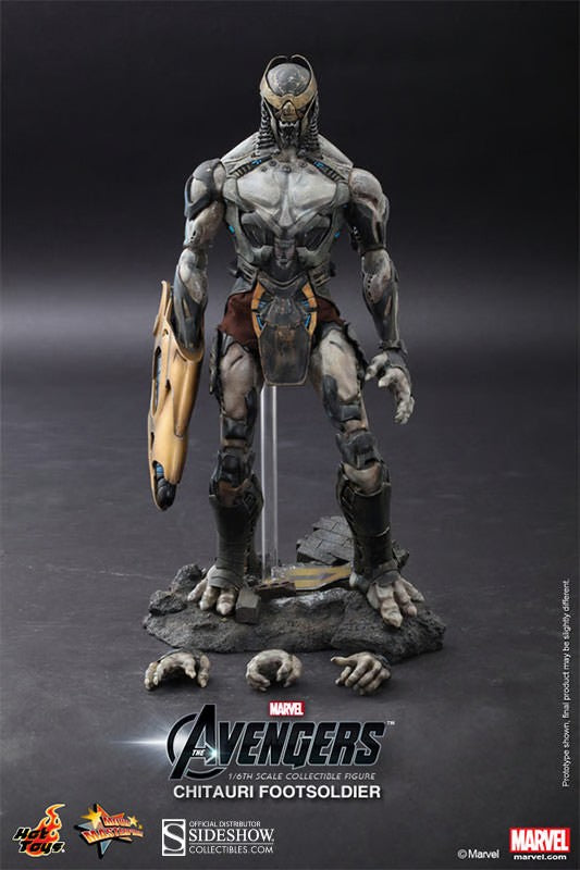 HOT TOYS CHITAURI FOOTSOLDIER AVENGERS MMS 226 AF