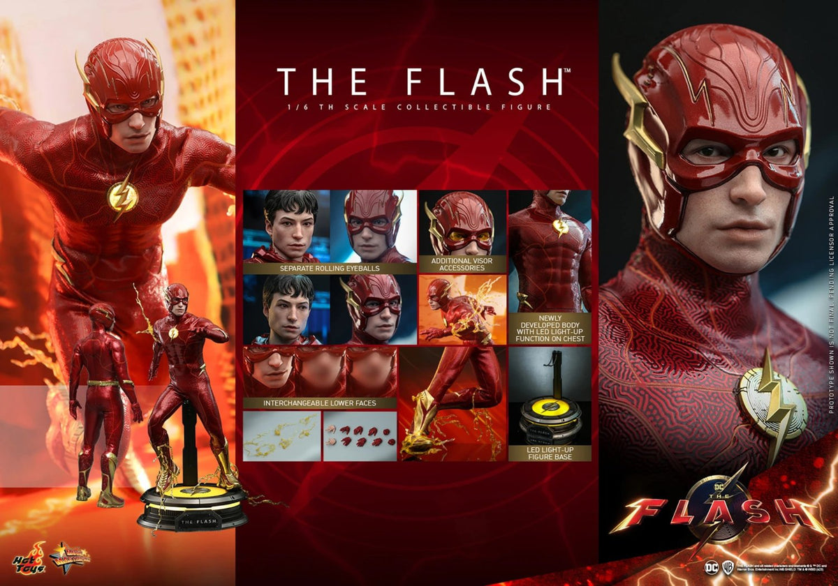 HOT TOYS DC THE FLASH MMS 713 AF